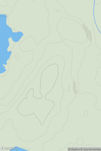 Thumbnail image for Suie Hill [Carrick and Galloway] showing contour plot for surrounding peak